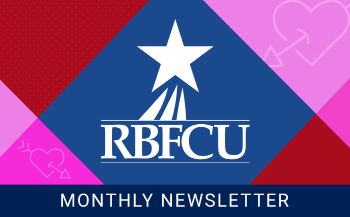 RBFCU monthly newsletter