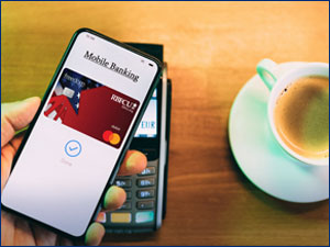 RBFCU Freedom Debit Card on smartphone screen