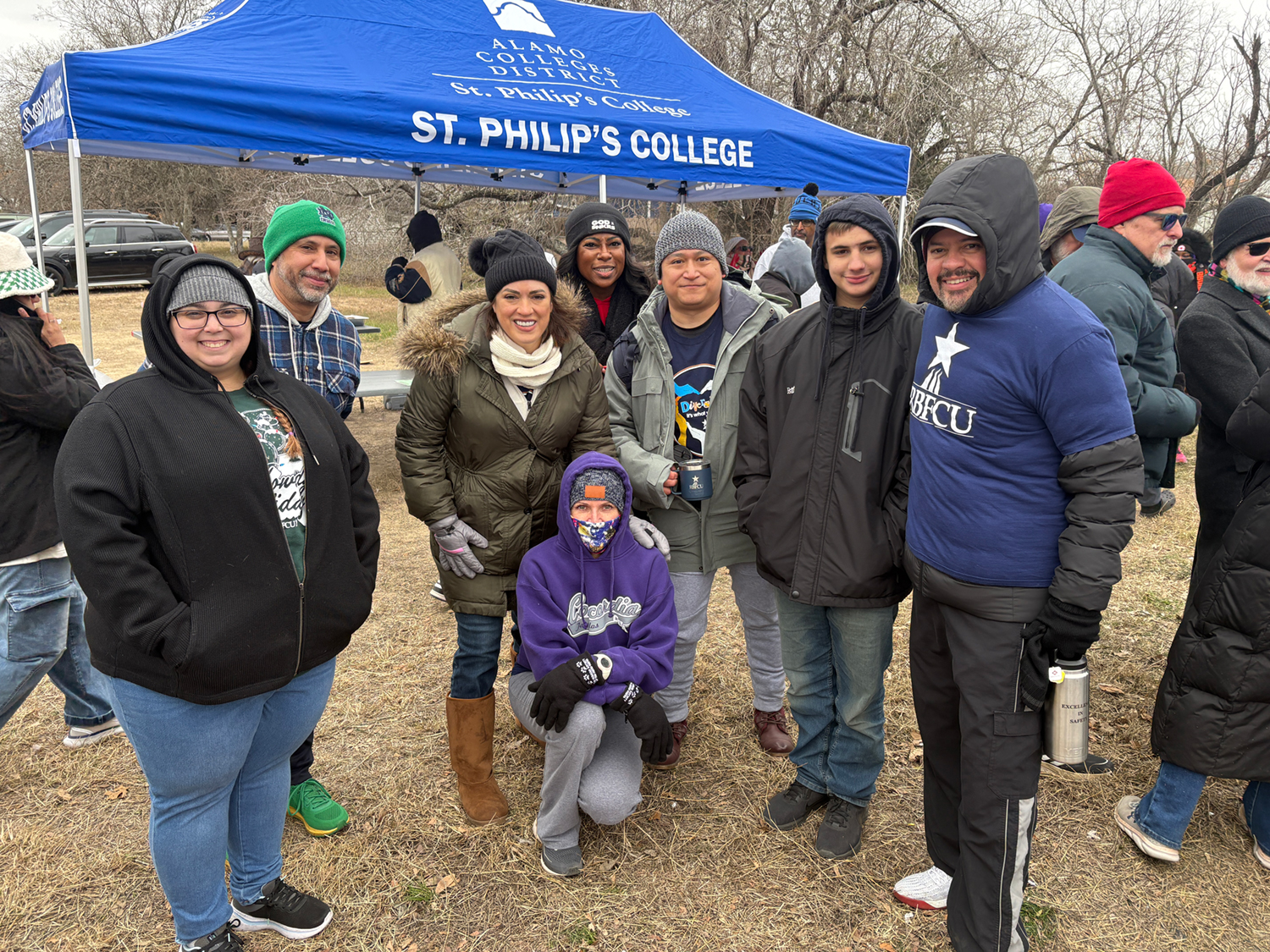 RBFCU employees at the 2025 MLK Jr. Day March in San Antonio