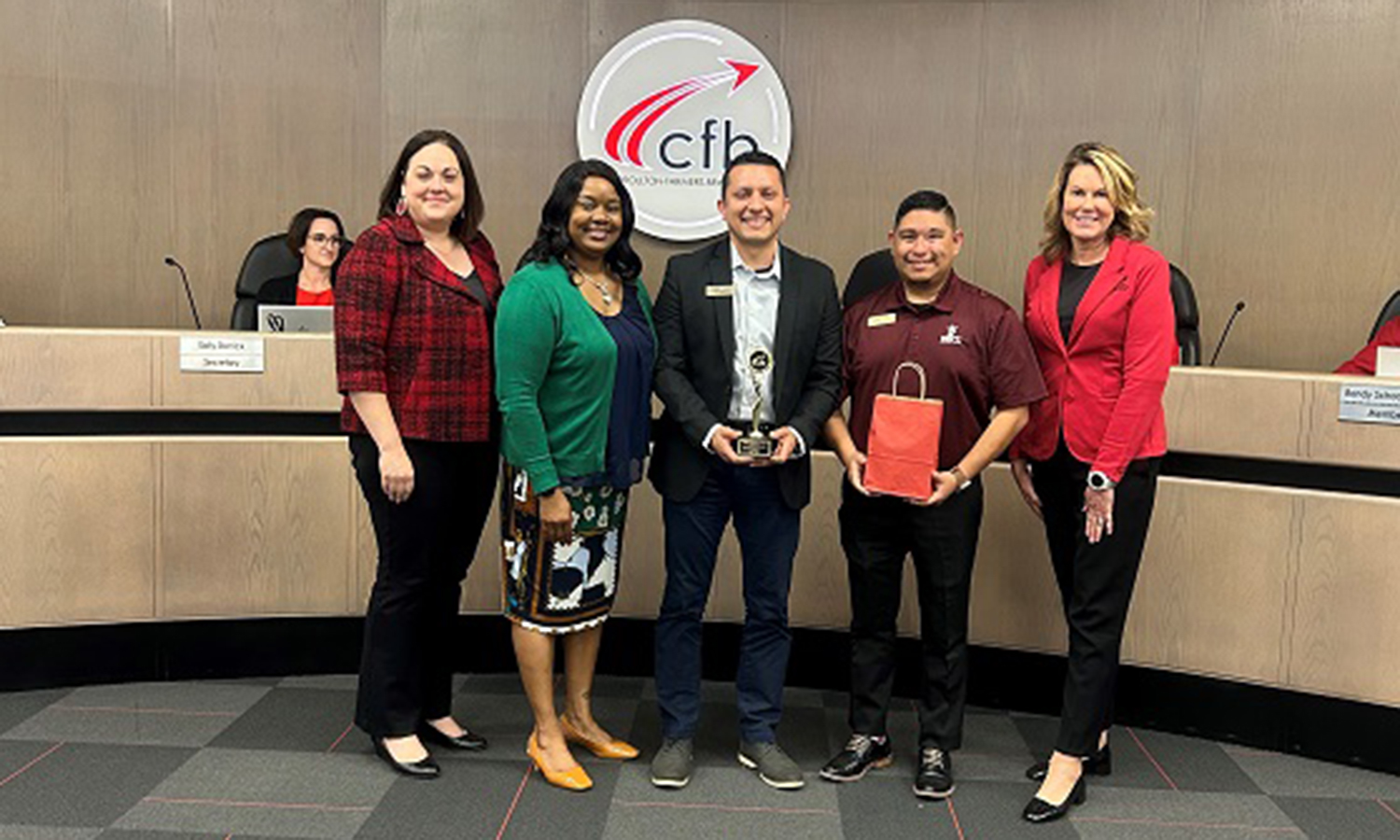 RBFCU has received a Champion Award for the support our credit union has provided to the programs and various departments at Carrollton-Farmers Branch schools in the Dallas-Fort Worth area.