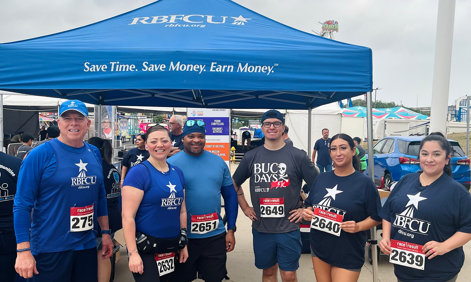 Competitors in the recent RBFCU Buc Days 5K got their medals, and our Region 8 employees went further by rewarding the Corpus Christi community with great spirit during the important annual civic event.