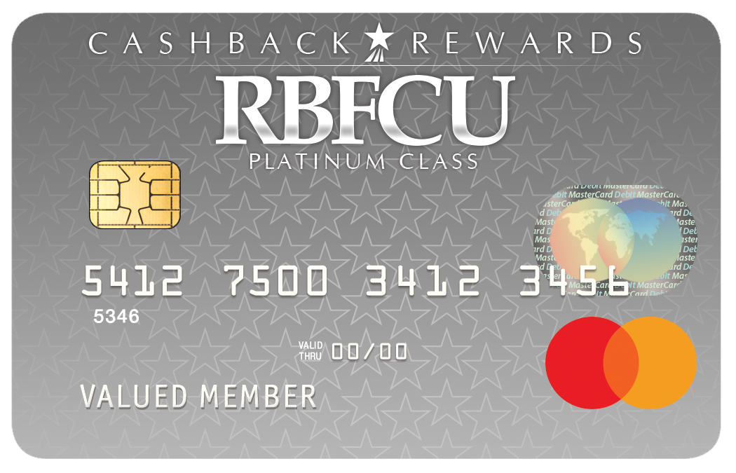 RBFCU Cashback Rewards Mastercard Credit Card