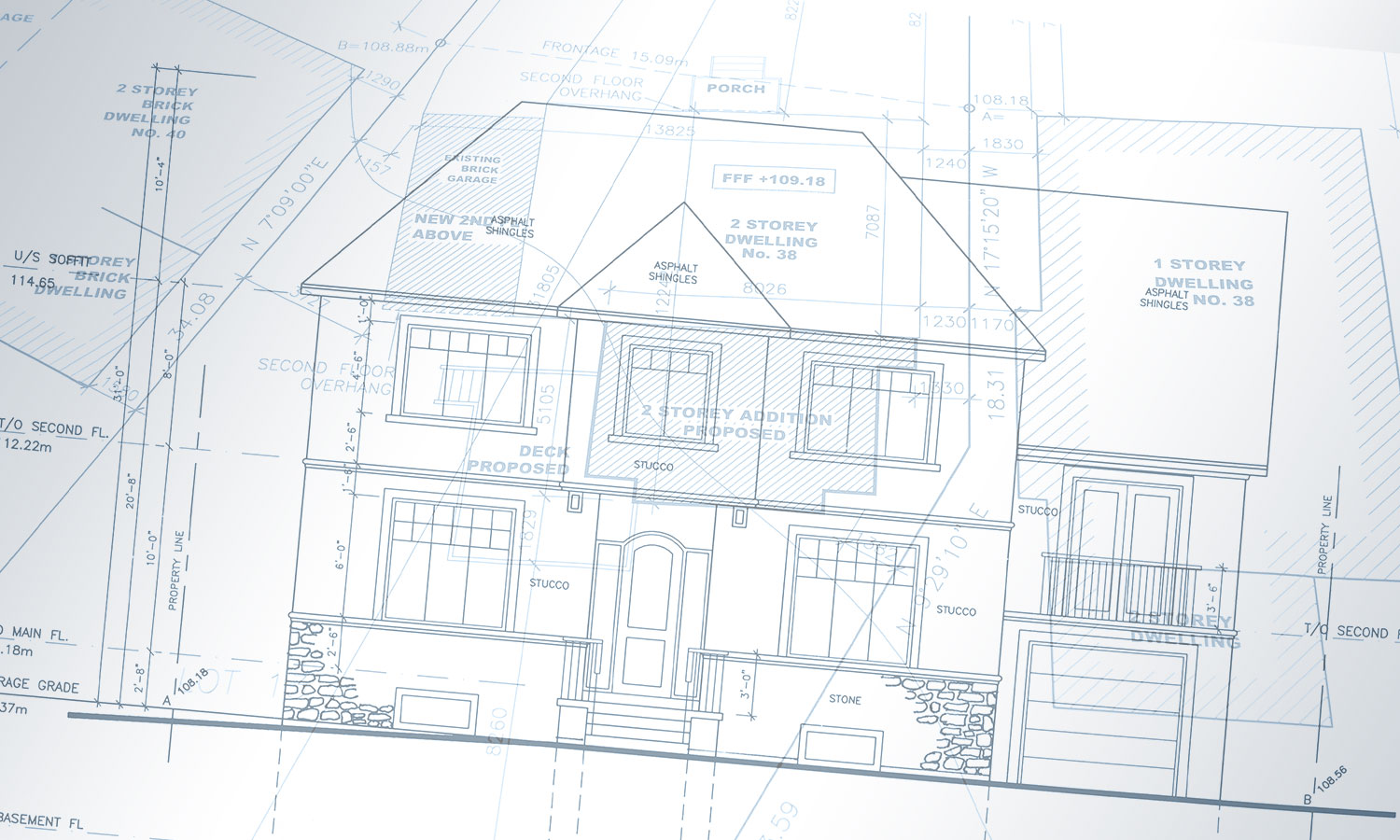 Blueprints for a house